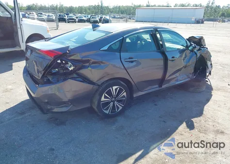 2017 Honda Civic Ex-T из США, поврежденный, VIN 19XFC1F36HE206919